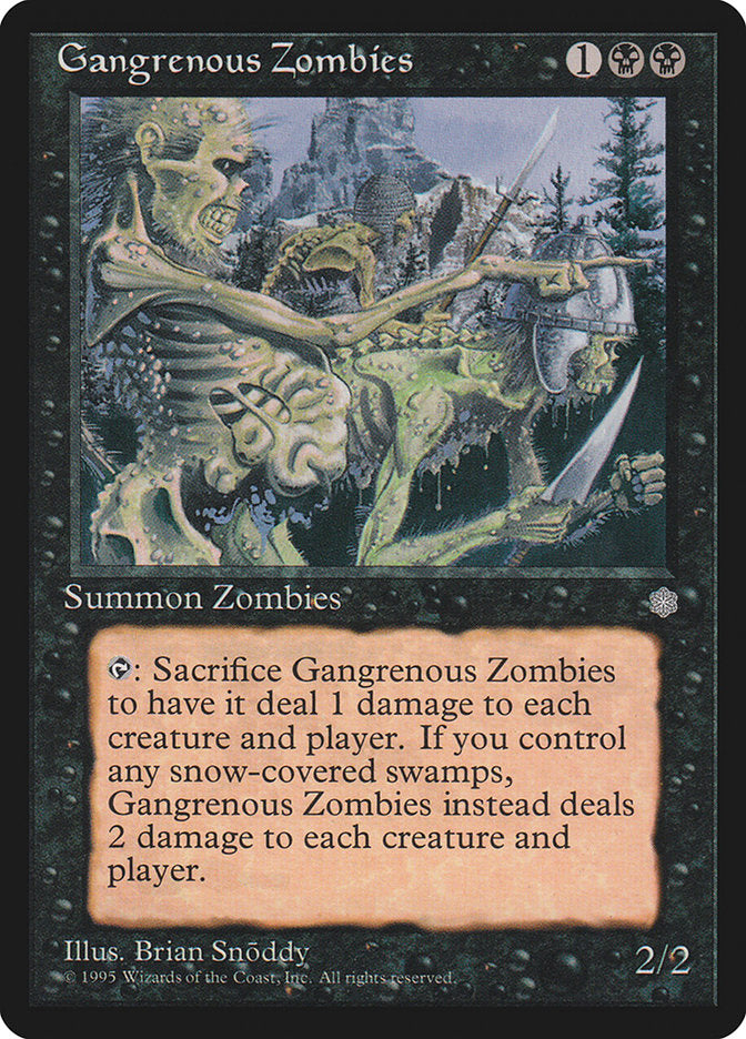 Gangrenous Zombies [Ice Age] - tcgcollectibles