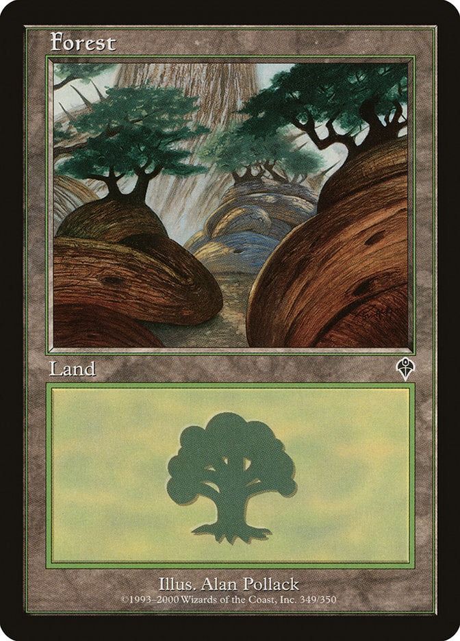 Forest (349) [Invasion] - tcgcollectibles