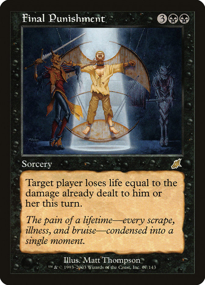 Final Punishment [Scourge] - tcgcollectibles
