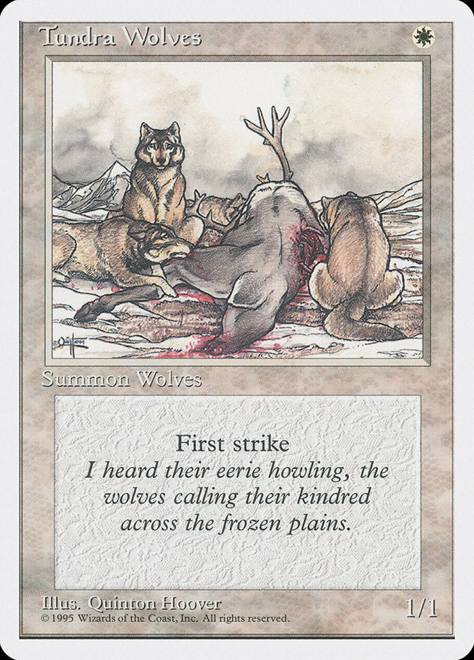 Tundra Wolves [Fourth Edition] - tcgcollectibles