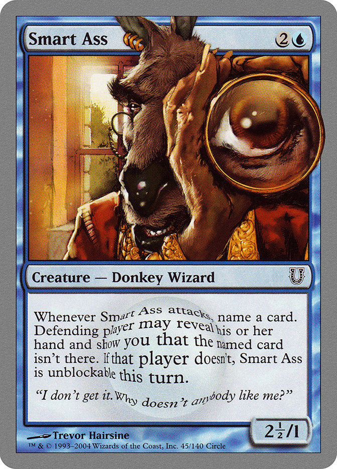 Smart Ass [Unhinged] - tcgcollectibles