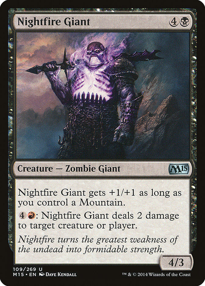 Nightfire Giant [Magic 2015] - tcgcollectibles
