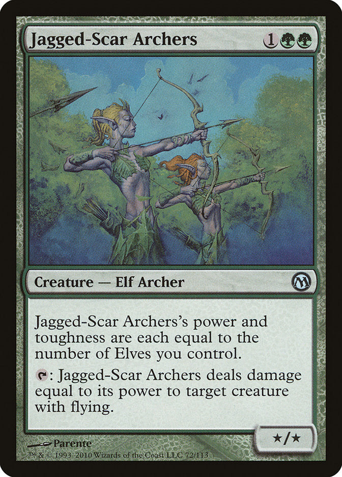 Jagged-Scar Archers [Duels of the Planeswalkers] - tcgcollectibles