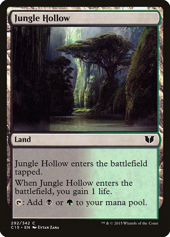 Jungle Hollow [Commander 2015] - tcgcollectibles