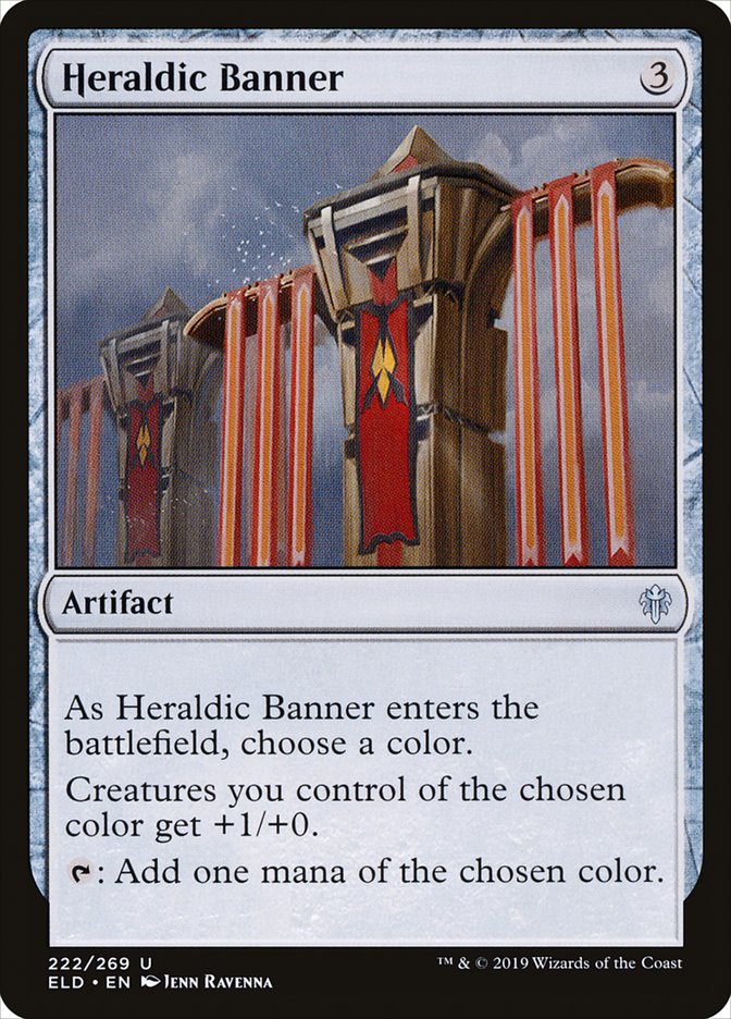 Heraldic Banner [Throne of Eldraine] - tcgcollectibles